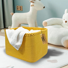 COMFY-HOMI toy-bin use with toys and plush items inside