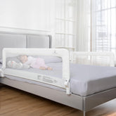 ComfyBumpy bed rail provides full-length coverage on twin to king beds.