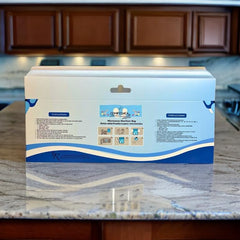 ComfyDaya SafeShield bag storing bottles, teether and pump parts after cleaning.
