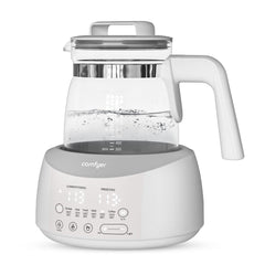 Comfyer bottle warmer with night light assists late-night feed checks.