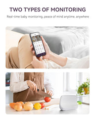 Comfyer baby unit captures detailed movements in the nursery.