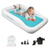 COMMOUDS toddler travel bed inflated for on-the-go sleep