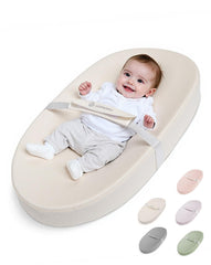 COMOMY baby changing pad with waterproof cover for quick cleanups