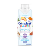 Compleat Pediatric 0.6mL bottle with unflavored formula for reduced-calorie nutrition.