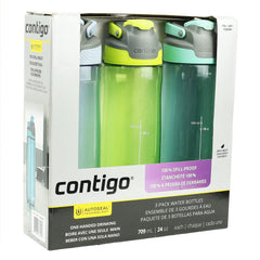 Contigo AutoSeal 24oz Vib Lime bottle ready for on-the-go hydration.