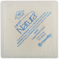 ConvaTec Natura Durahesive barrier shows flexible tape collar for comfortable long wear.