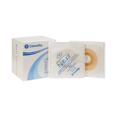 ConvaTec Sur-Fit Natura Durahesive moldable wafer with a secure fit around the stoma.