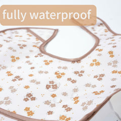 CoolaPeach waterproof baby bibs protect outfits from splashes