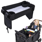 COOLBEBE Stroller Snack Tray W2 fit for stable, wobble-free outings.