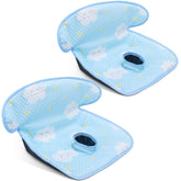 COOLBEBE car-seat-protector-waterproof-liner keeps seats dry by blocking leaks.
