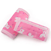 CoolBebe car-seat-straps-pad-soft-foam offers gentle comfort for little travelers