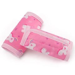 CoolBebe car-seat-straps-pad-soft-foam offers gentle comfort for little travelers