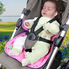 COOLBEBE leak-proof protector in pinkish purple features deep edges for secure fit.