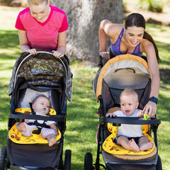 COOLBEBE piddle pad for potty training, leak-proof liner protects upholstery.