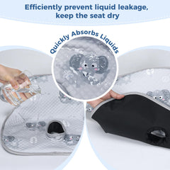 COOLBEBE universal-fit pad suitable for cars and strollers.