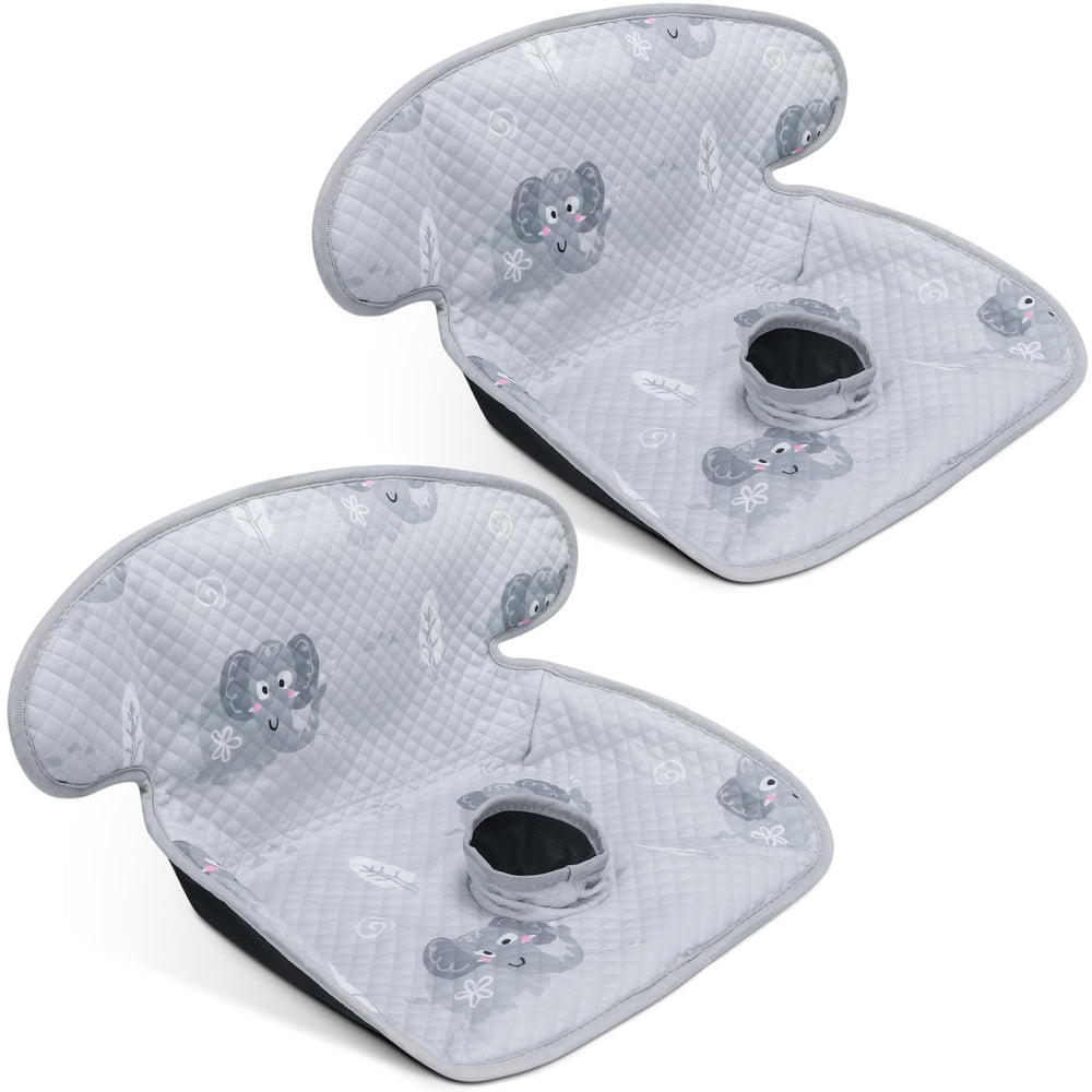 COOLBEBE waterproof car seat liner keeps the seat dry during diaper leaks.