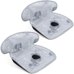 COOLBEBE waterproof car seat liner keeps the seat dry during diaper leaks.