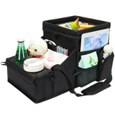 COOLBEBE car seat organizer main compartment keeps essentials neatly within reach