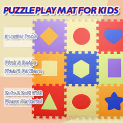 Coolcandy interlocking tiles close-up showing puzzle surface for creative exploration.