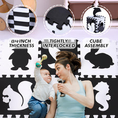 Coolcandy raised-edge mats contain toys and reduce mess.