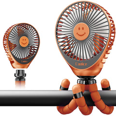 Coolice clip-on stroller fan for on-the-go cooling with adjustable airflow.