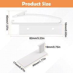 Coolrunner ABS resin drawer lock highlights sturdy construction for daily use.