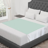 CoolShields waterproof bed pad covering 60x36 inches providing leak protection