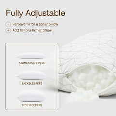Coop Home Goods toddler pillow zipper safety close-up with lock feature