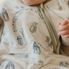 Copper Pearl 1.7 TOG sleep bag suited for 65–75°F rooms