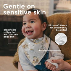 Copper Pearl adjustable nickel-free snaps fit ages 3-24 months.