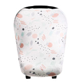 Copper Pearl Bayside cover on a car seat provides flexible protection and easy baby access.
