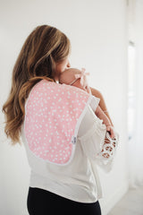 Copper Pearl middle fleece layer traps moisture for drool and spit up