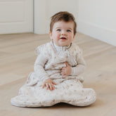Copper Pearl Dylan sleep bag front view with three-layer softness for safer sleep
