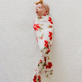 Copper Pearl Holly Anne Bamboo Swaddle, large 46x46 for growing babies