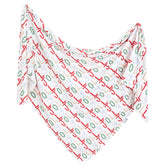 Copper Pearl Jolly swaddle blanket 46x46 offers secure swaddling and room to grow