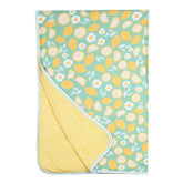 Copper Pearl jumbo quilt lemon ultrasoft close-up shows premium knit texture and breathability