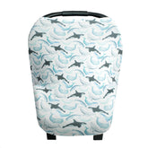 Copper Pearl Kai cover on car seat showing protective, breathable fabric for on-the-go parents