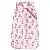 Copper Pearl Minnie Mouse sleep bag knit fabric close-up shows three-layer softness