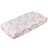 Copper Pearl premium knit changing pad cover in autumn offers soft touch and breathable comfort.