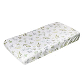 Copper Pearl premium knit changing pad cover with soft touch for baby comfort during changes.