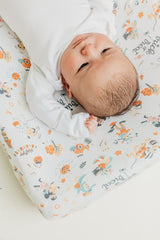 Copper Pearl premium knit diaper cover in gift packaging for baby showers.