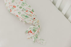 Copper Pearl receiving blanket with stylish print for coordinated outfits.