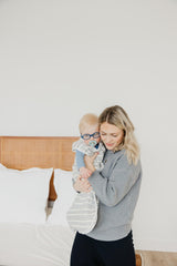 Copper Pearl sleep bag top to bottom zipper for easy on and off