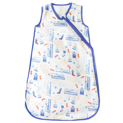 Copper Pearl Sleep Sack Polar Express front view, cozy sleeveless design for comfy nights.