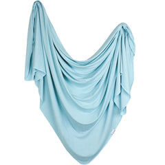 Copper Pearl Sonny soft-knit swaddle blanket for newborn comfort