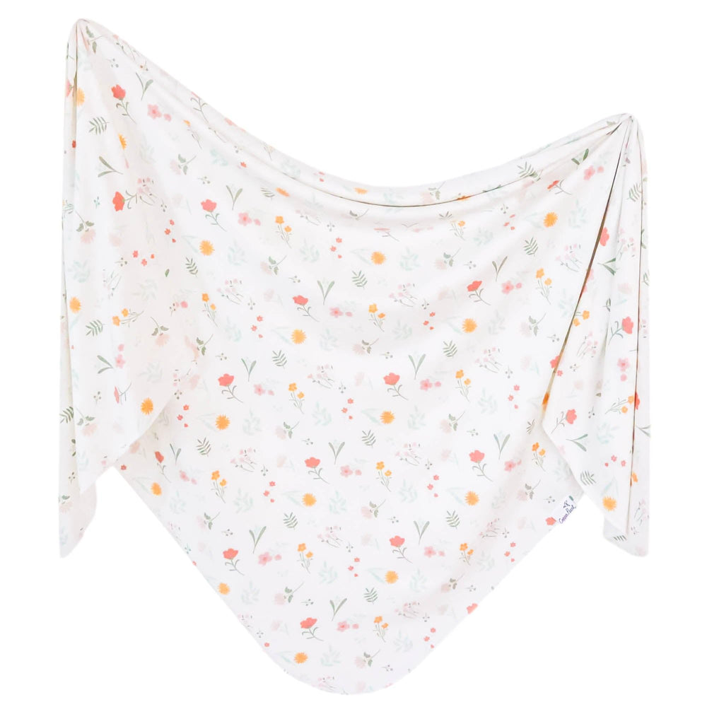 Copper Pearl swaddle blanket soft texture for newborn comfort