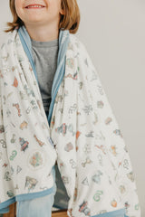 Copper Pearl Wizarding World quilt delivers nursery comfort with a warm three-layer build