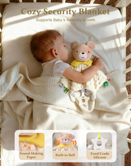 Coralogo soft baby hat keeps a newborn's head warm and cozy