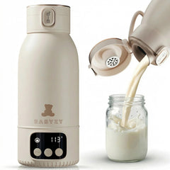 CORE BABYZE portable bottle warmer in compact design for on-the-go warmth.