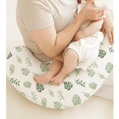 Coreeky leaf-green muslin cover showcasing two-pack designs for hygiene